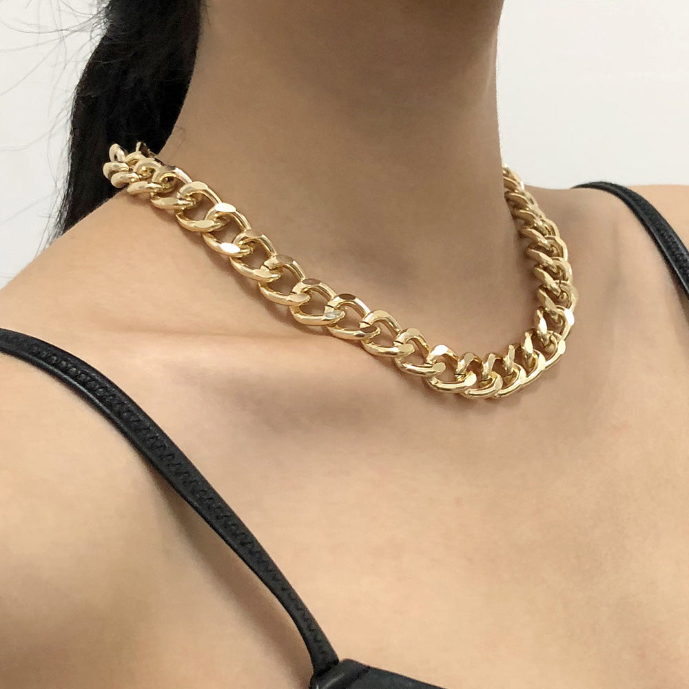 Gold necklaces
